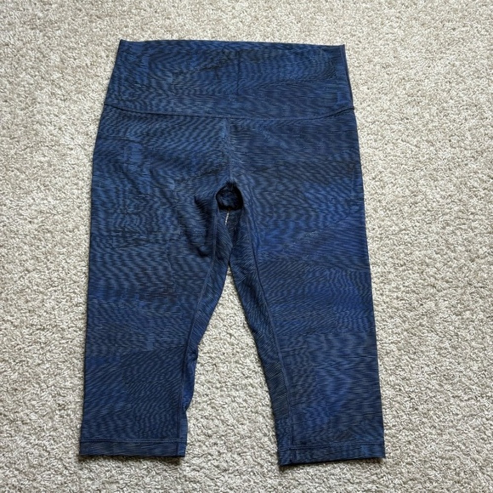 Lululemon Wunder Under Hi-Rise 1/2 Tight *Full-On Luxtreme 17"